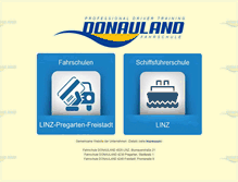 Tablet Screenshot of donauland.com